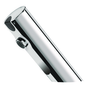 Wastafelkraan F3/8" 230/6V inbouw aansl. +stopkraan 4