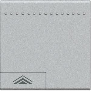 Wipschakelaar wit plus/min 2 modulen Livinglight VVE=10