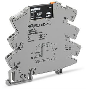 Solid state relaismodule Nom. ingangsspanning DC 24V 857-734
