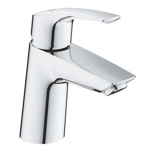Eurosmart S-size wastafelmengkraan gladde body incl. push-open plug 1.1/4" (prof)