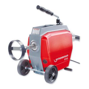 R 750 ontstoppingsmachine incl. geleideslang 230v
