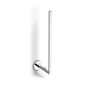 Flat reserveclosetrolhouder v.3 rollen chroom