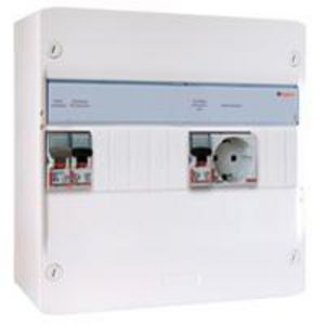 PV-Verdeler HS-2 MCB Wandcontactdoos