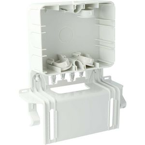 Kabeldoos op de wand/plafond AK2-S Data/GZ  incl. montageplaat