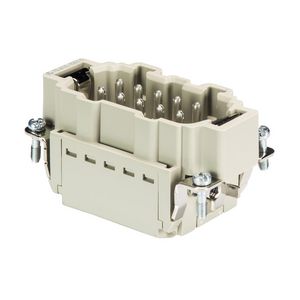 Contactblok insert Male BAS STp 10 2,5 50 AG