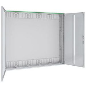 Metalen wandbehuizing B1300xH1100xD210mm IP44 klasse II