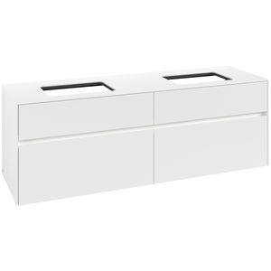 Wastafelonderkast Collaro 1600x548x500mm Wh.Matt C123B0MS
