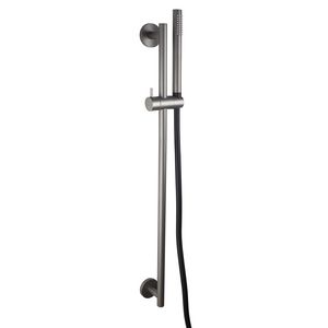 Douchegarnituur LIFE metalen glijstang 20xL755mm mercury grijs