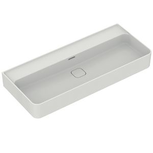 Strada II wastafel 100 white z.kg whg