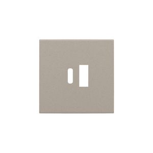 Afwerkingsset voor dubbele smart USB-A- en USB-C-laderclaystone textured