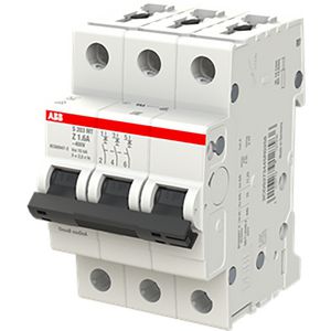 Automaat S200MT 3P Z1,6 10kA Tractie
