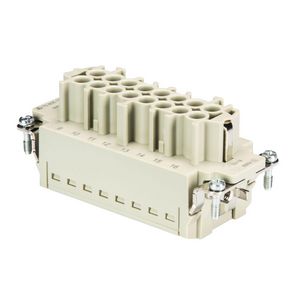 Contactblok female insert baS Bup 16 2,5 50 AG