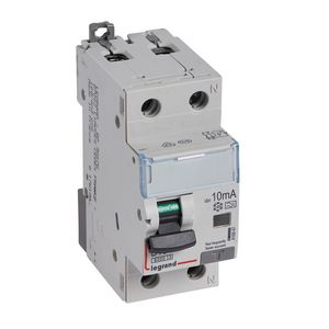 Aardlekautomaat DX3 1P + N B16A 6000A 10mA