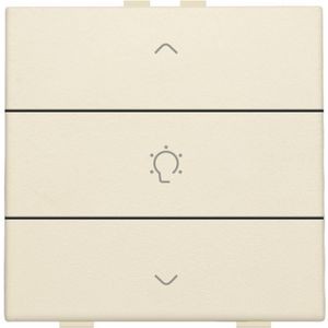Enkelvoudige dimbediening Home Control cream
