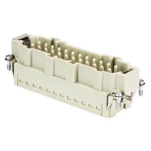 Contactblok insert Male BAS STp 24 2,5 50 AG