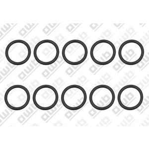 Set a 10st. O-ringen Ø18mm tbv gasaansluitingen