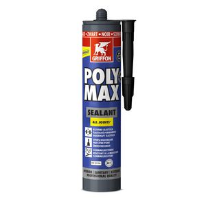Afdichtingskit POLY MAX SEALANT ALL JOINTS zwart koker 280ml.