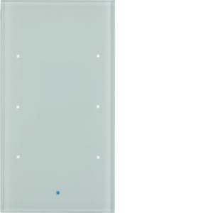 Tastsensor KNX-touch 3-v berker TS Sensor glas polarwit