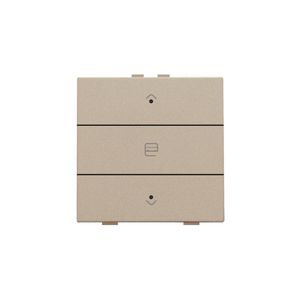 Enkelv. motorsturingsbed. led HomeControl champagne