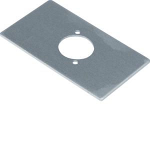 Montageplaat voor GTVD200/300 audio XLR doorsnede 24mm