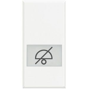Toets wit Niet Storen 1 module Axolute