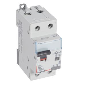 Aardlekautomaat DX3 1P + N B32A 6000A 30mA