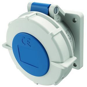 Inbouwwandcontactdoos 16A 5-polig  9H 230V IP67 TwinCONTACT
