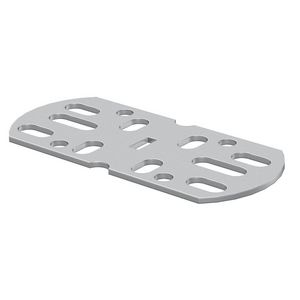 Koppel-/hoekverbinder AZ-kanaal 45x100 rvs A2 1.4 VVE=10