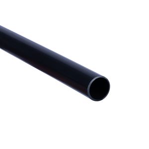 Lengte a 4m. elektrobuis slagvast PVC Polvalit UVS UV-stabiel VSV 25mm (1") zwart