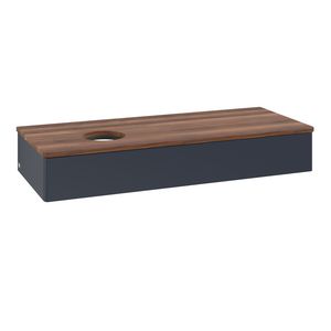 Wastafelonderkast Antao 1200x190x500mm Mid.Blue Matt Lacquer K11012HG
