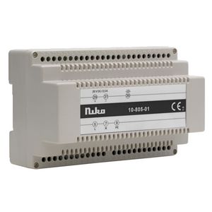 Modulaire gelijkspanningsvoeding uitgebr. videofoniesystemen