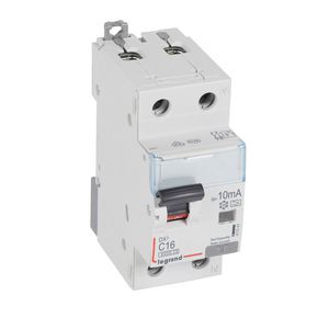 Aardlekautomaat DX3 1P + N C16A 6000A 10mA