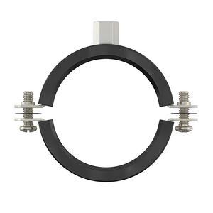 Pijpbeugel FLAMCOFIX RVS BRS-A M8/10 Ø32-36mm (1") met inlage Fastfix