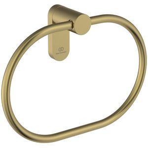 conca handdoekring rond brushed gold (mat goudkleurig) T4503A2