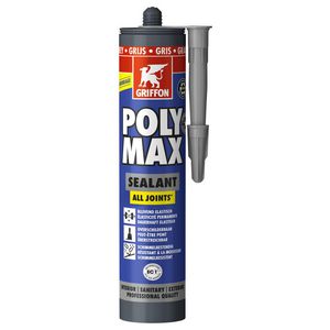 Afdichtingskit POLY MAX SEALANT ALL JOINTS grijs koker 280ml.