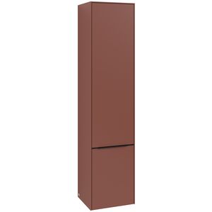 Hoge kast SUBWAY 3.0 400x1710x362mm Wine Red C58701AH greep Volcano Black