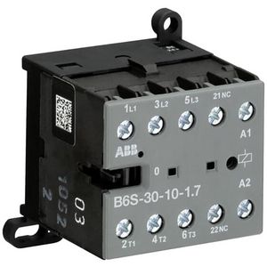 Magneetschakelaar mini 4kW 400Vac 3P spoelcode (7-1) 1NO