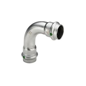Bochtkoppeling 90° Sanpress Inox 28x28mm