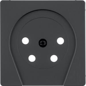 Centraaldoos PTT-tel. contactd. berker Q.1/Q.3/Q.7 antraciet