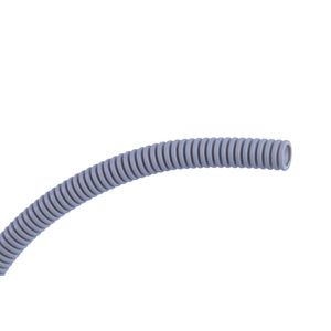 Rol a 50m. flexibele buis PP HALOFLEX halogeenvrij 25mm / 1" grijs RAL7035 750N