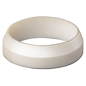 Drukring kunststof Ø14mm wit VVE=50