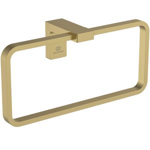 conca handdoekring rechthoekig brushed gold (mat goudkleurig) T4502A2