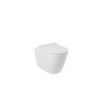 Wandcloset combipack KLUDI-RESA R 520mm incl. zitting wit glans