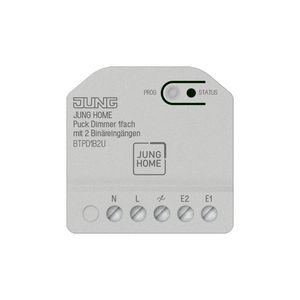 JUNG HOME Puck dimmer 1-voudig met 2 binaire ingangen