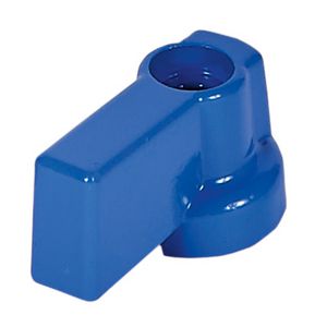 Handvat blauw voor VB-kogelkraan