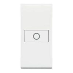 Toets wit verlichte symbool ax 1 module Livinglight
