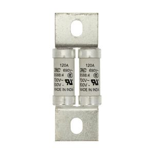 Zekering hoge snelheid 120A AC 690V DC 500V 200kA 37x VVE=5