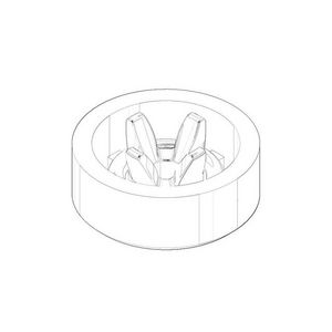 Flow limiter rood 12l/min. 09230105090