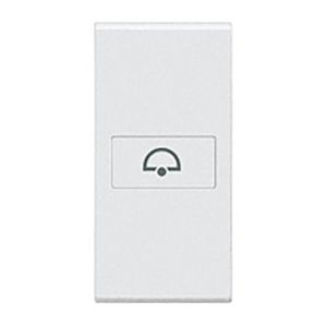 Toets wit bel symbool ax 1 module Livinglight