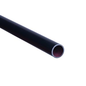 Lengte a 4m. elektrobuis slagvast PVC Polvalit UVS UV-stabiel VSV LF 19mm (3/4") zwart
